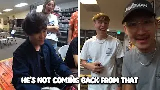 Sykkuno Black Luster Soldier vs Boxbox Gadget | Yu-Gi-Oh IRL Duel