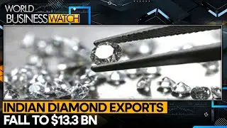 Indian Diamond Exports Plunge 16% In FY25 | World Business Watch | WION