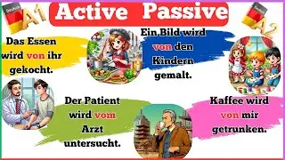 Master German Active and Passive Voice: A1-A2 Grammar Made Easy! 🚀📚