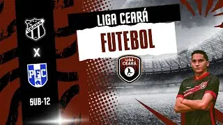 Liga Cear&aacute; de Futebol 2025: Cear&aacute; x PFC - Categoria Sub-12
