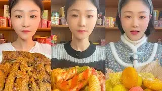 1 Hour ASMR Mukbang | Satisfying Eating Sounds for Sleep, Relaxation & Study #1029