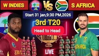 West Indies vs South Africa 3rd T20 Match | WI vs SA 3rd T20 Playing 11| WI vs Sa Live/cricket 24&times;28