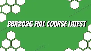 bba2026 full course latest 2018 february