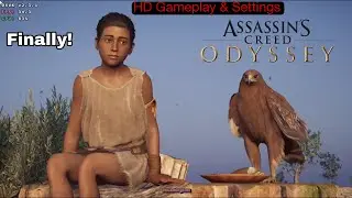 Assassin's Creed Odyssey Gameplay (HD) Winlator Bionic Ludashi V2.8.1 (Hotfix) SD8 Gen2 16GB Ram