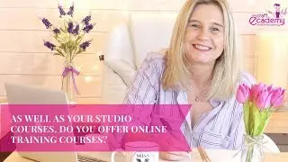 The Craft Ecademy: 'As well as your studio courses do you offer online training courses?'
