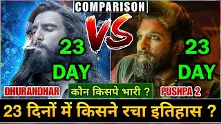 Dhurandhar Box Office Collection, Dhurandhar vs Pushpa 2 Comparison Day 23, Ranveer S, Akshay Khanna