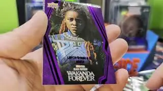 Update: 2 Alpha Hits in Marvel Studios Black Panther Wakanda Forever Hobby Box Break!!!