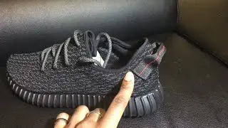 Adidas YEEZY 350 boost pirate black REAL vs FAKE