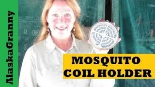 Mosquito Coil Holder...Easy Way To Repel Mosquitoes
