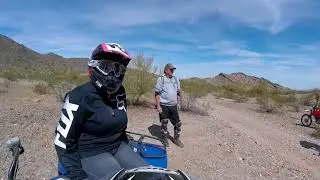Fun desert ride with crashes, breakdowns, flat tires, and no gas!