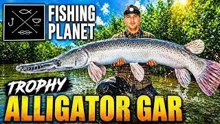 Как поймать трофейного аллигатора-щуку на озере Кванчкин &mdash; Fishing Planet