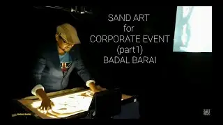 RELAXING MUSIC with Mesmerizing SAND ART for CORPORATE EVENT; Part 1; SUPER SATISFYING SAND ART