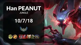 Han Peanut Nocturne vs Sejuani JUNGLE - KR CHALLENGER Patch 15.12