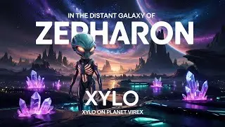 In the distant galaxy of Zerharon Xylo on planet virex. #therian  Alien&rsquo;s Journey  #shortvideo