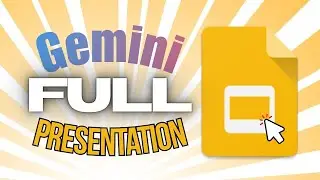 How to Generate a Full Presentation with Gemini in Google Slides (Easy Tutorial)