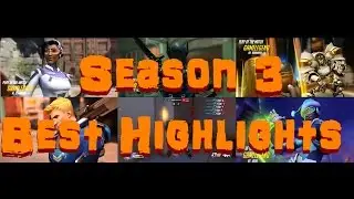 Overwatch Best Highlights Season 3 Competitive