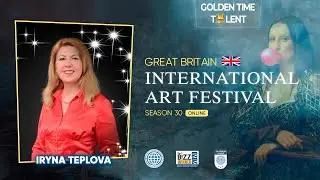 Golden Time Talent | 30 Season | Iryna Teplova | TEXTILE PAINTING