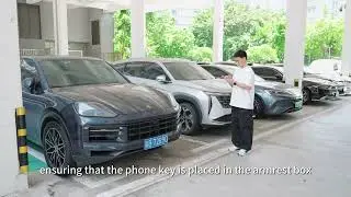 KD Phone As key--Show it on Porsche