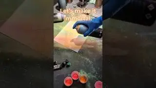 🔥 Custom Graffiti Tag | Burned Into Night &ndash; DANIELLE #shorts