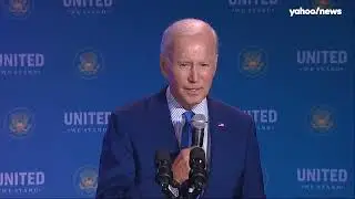 Biden tells summit against hate violence: &lsquo;In America, evil will not win&rsquo;
