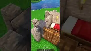 Обучающее видео по Minecraft House: Stone House #shorts