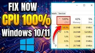 Fix 100% Disk, High CPU, or RAM Usage in Windows 10/11 (Complete Troubleshooting)