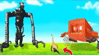 They Upgraded 10,000 FT TALL Nightmares in Animal Revolt Battle Simulator