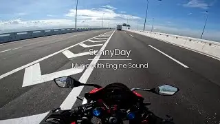 Day Ride with Honda CBR 250RR 🌞🏍️| Lofi Music Vibes | with Engine Sound