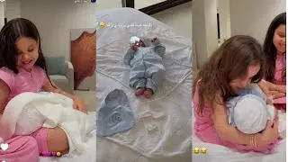 يوشا عبدالعزيز وخواتها | سحاب وجوجو شالو عساف 💙👼🏻😍