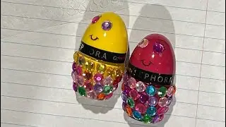 Decorating Pink Nail Polish into a Glittery Friend 💅💗✨ | Fun DIY for Kids