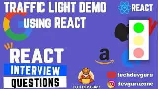 React JS Machine Coding Interview Question - Build a simple Traffic Light component