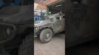 Russian armored vehicle 