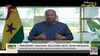 LIVE: President Mahama Delivers New Year Message || 01-01-2026