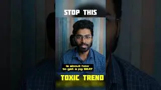 ОСТАНОВИТЕ ЭТОТ ТОКСИЧНЫЙ ТРЕНД ❌ NEET SS