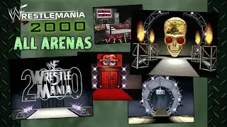 WWF WrestleMania 2000 - All Arenas