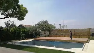 Shanghai Yinhu Villadom Pool Cover Project by BOREE Pool Cover Systems Company