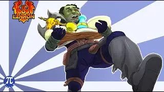 GRUZUB rencontre le PYRO BARBARE !
