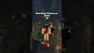 Snatching Players as Jesus i CAUGHT MICKEY #robloxfyp #robloxcomedy #jesus  #ontaproblox  #prank