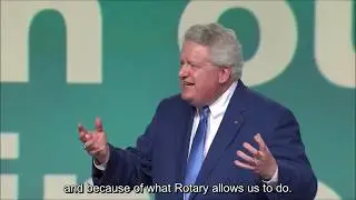 Mark Maloney Rotary Connects the World