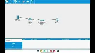 Internet Network Connection using Mobile Packet Tracer App