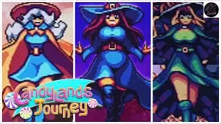 Candylands Journey - All Bosses + Ending 