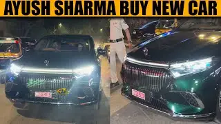Ayush Sharma Buy New Mercedes EQS | 2.27 Crore Rs | Salman Khan