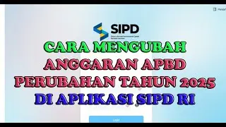 How to Input Spending Details in the 2025 Revised Regional Budget in SIPD RI