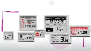 Altierre E Ink Electronic Shelf Labels at the IDTechEx Show!