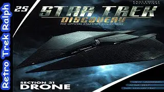 Star Trek Discovery: Issue 25: Section 31 Drone. Model Review By Eaglemoss/Hero Collector.