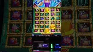 Huff and Puff Ultra Palace Bonus - Super Mansion Bonus with Full screen 1.25cents bet