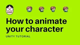 Unity tutorial - Character animation [Spritesheet + Blendtree]