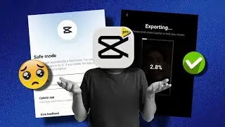 🔥 CapCut Crash Problem Fixed 100% | How I Solved It Myself!