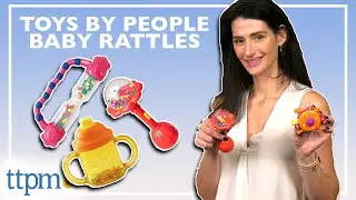 Soothe Me Rattle, Time to Shake Rattle, Baby Babble Rattle, & Push n' Pull UFO from Toys by People!