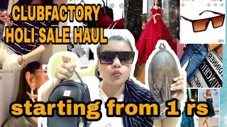 Cheapest Home Decor|Club Factory Holi Sale Haul| Starting from Rs 169 Rs only|Divyangi Vlogs